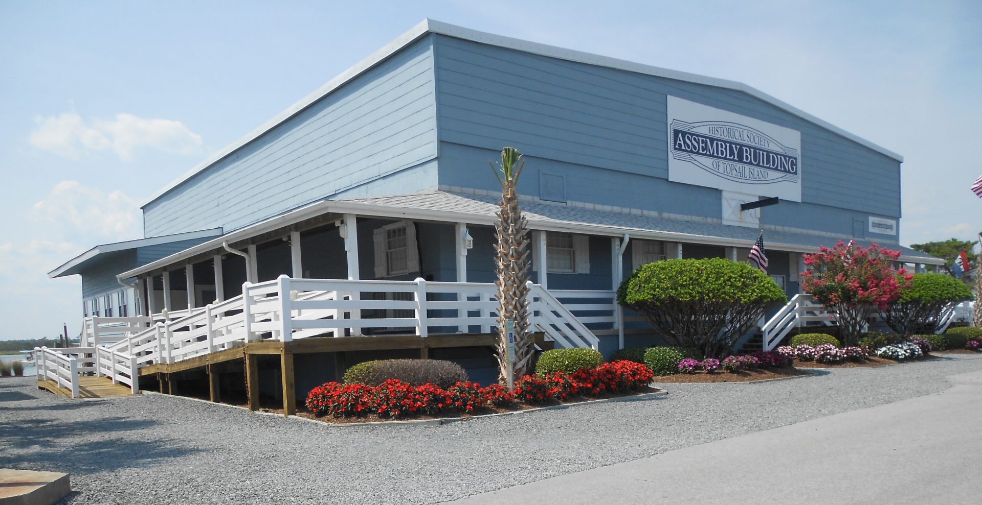 The Assembly Building - Topsail Historical Society - Topsail Beach, NC